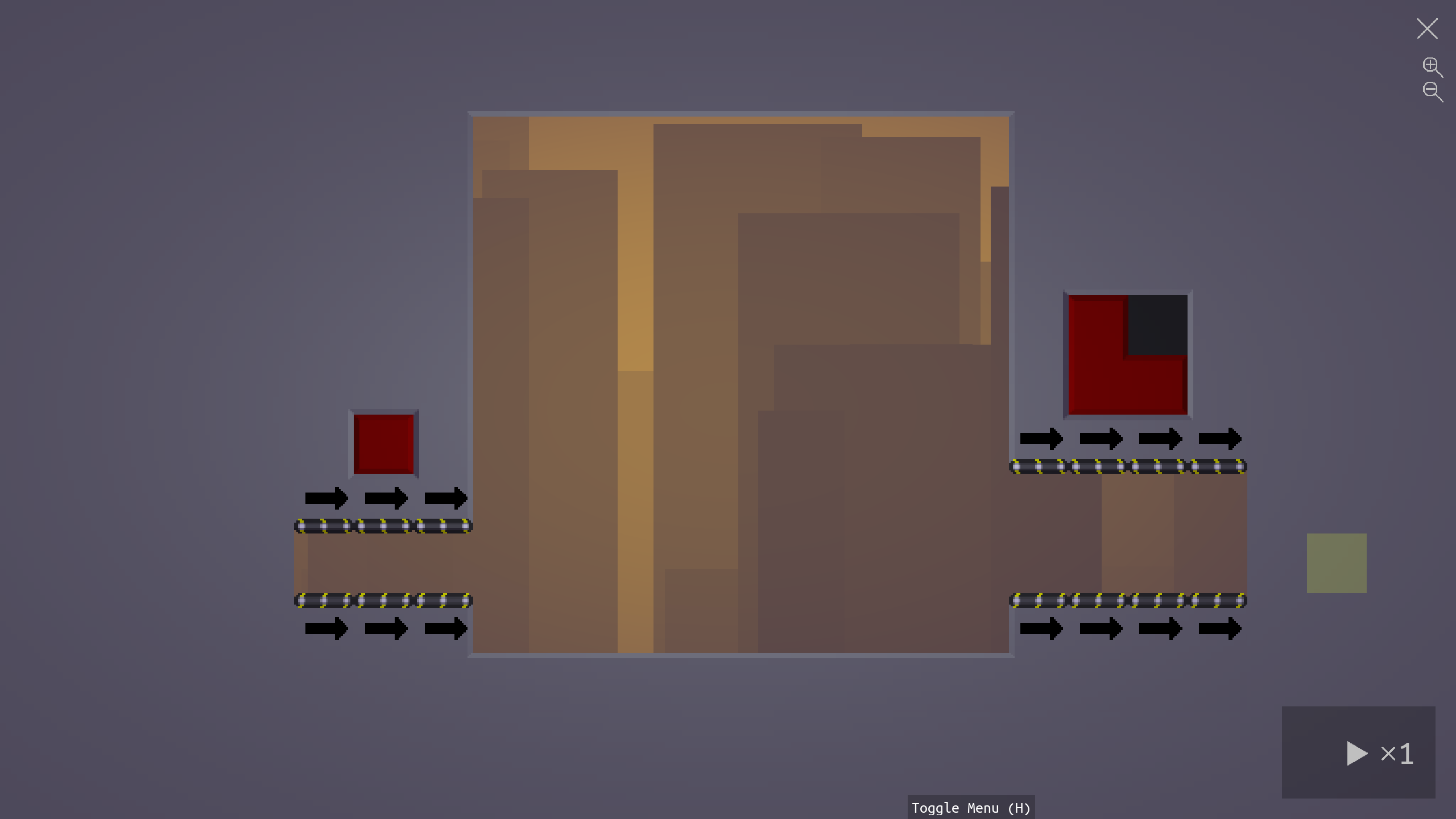 Application of visible region